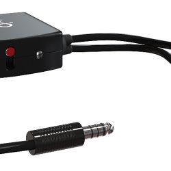 High to Low Impedance Adapter (General Aviation GA to Military)-0